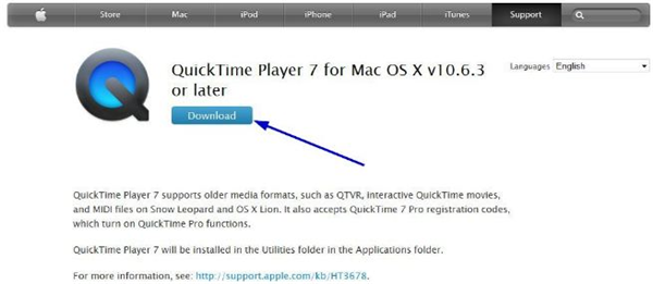Quicktime Player Download For Mac Yosemite