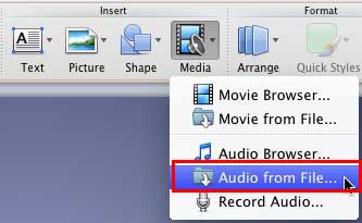 ppt for mac fade out audio